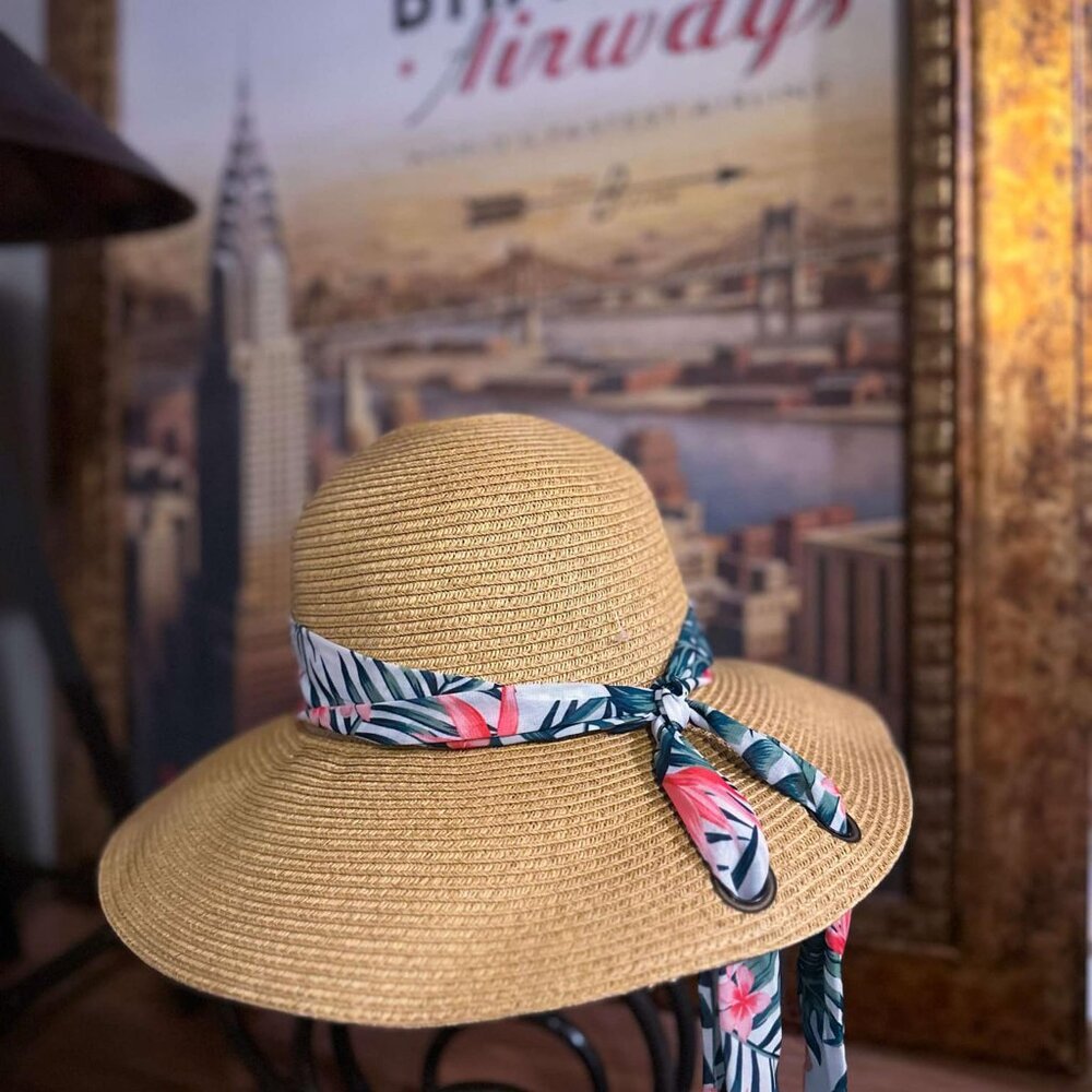 Nine West Panama Straw Hat